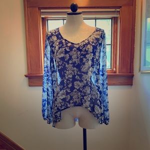 Sheer blouse from Philosophy